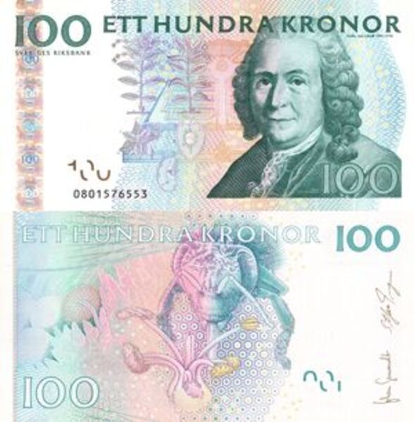 100 Kronor Sweden Numista