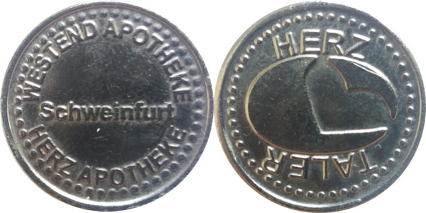 Herz Taler Westend Apotheke (Schweinfurt) Germany Federal