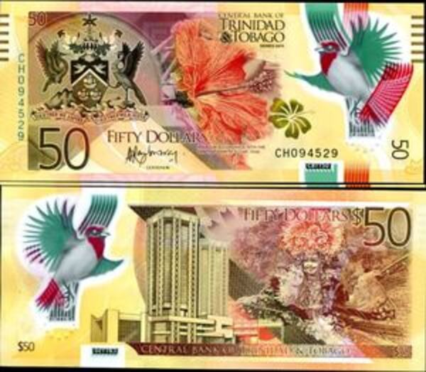 50 Dollars Trinidad and Tobago Numista