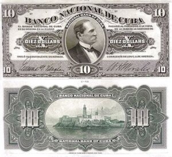 10 Dollars Cuba Numista