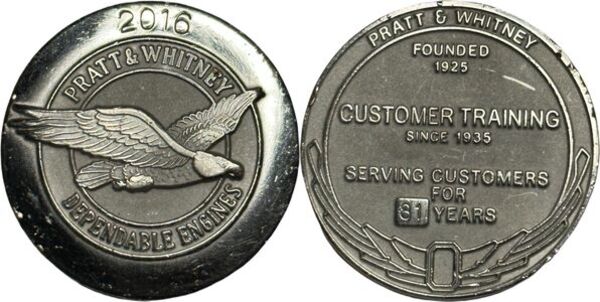 Token - Pratt and Whitney - United States – Numista