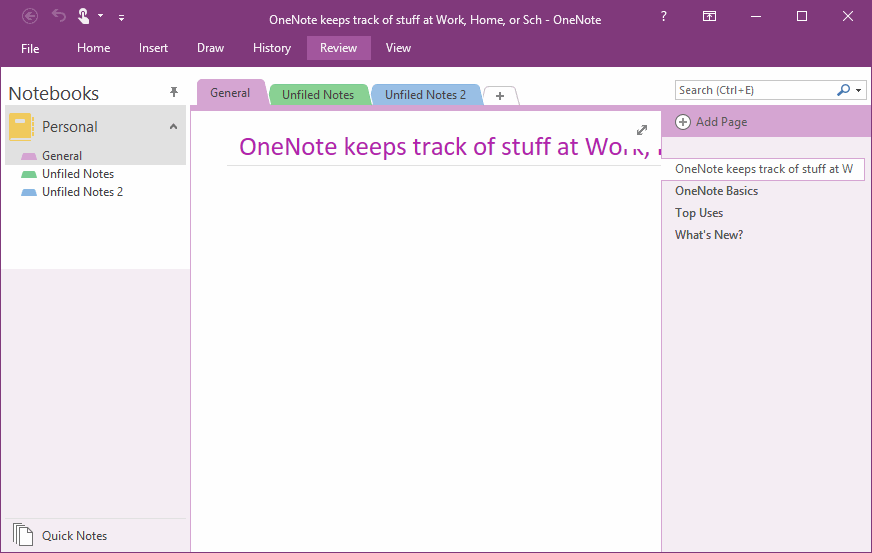 EXE How to empty the contents of all pages in a OneNote notebook and