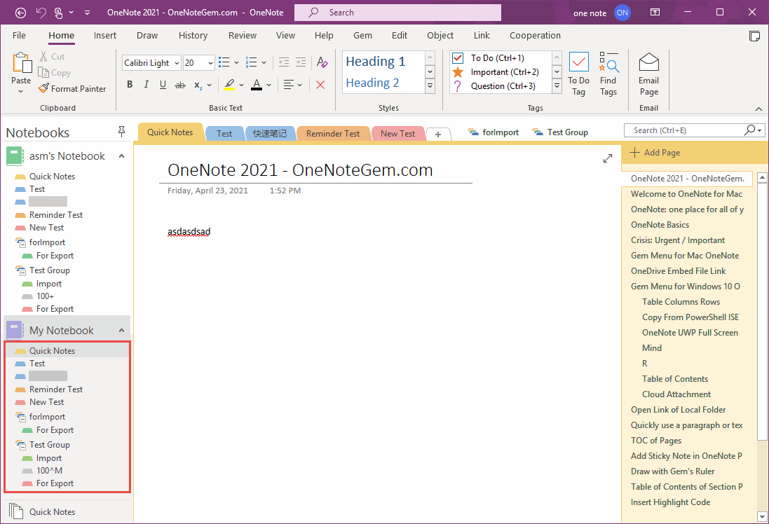 How to Transfer a OneNote Notebook from One OneDrive Account to another
