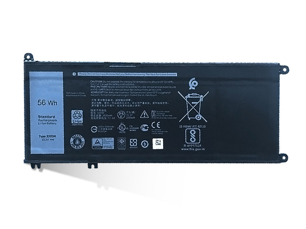 Dell 33YDH 56Wh Laptop Battery, Dell Notebook battery en.outeccbattery