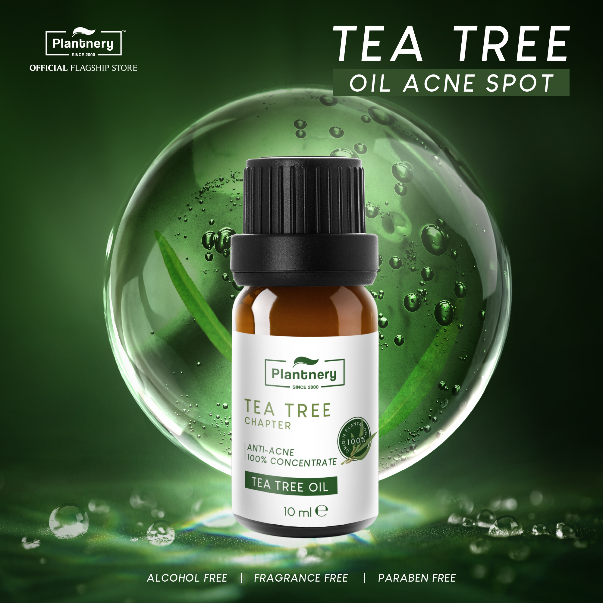 Plantnery Tea Tree Oil Acne Spot 10 ml