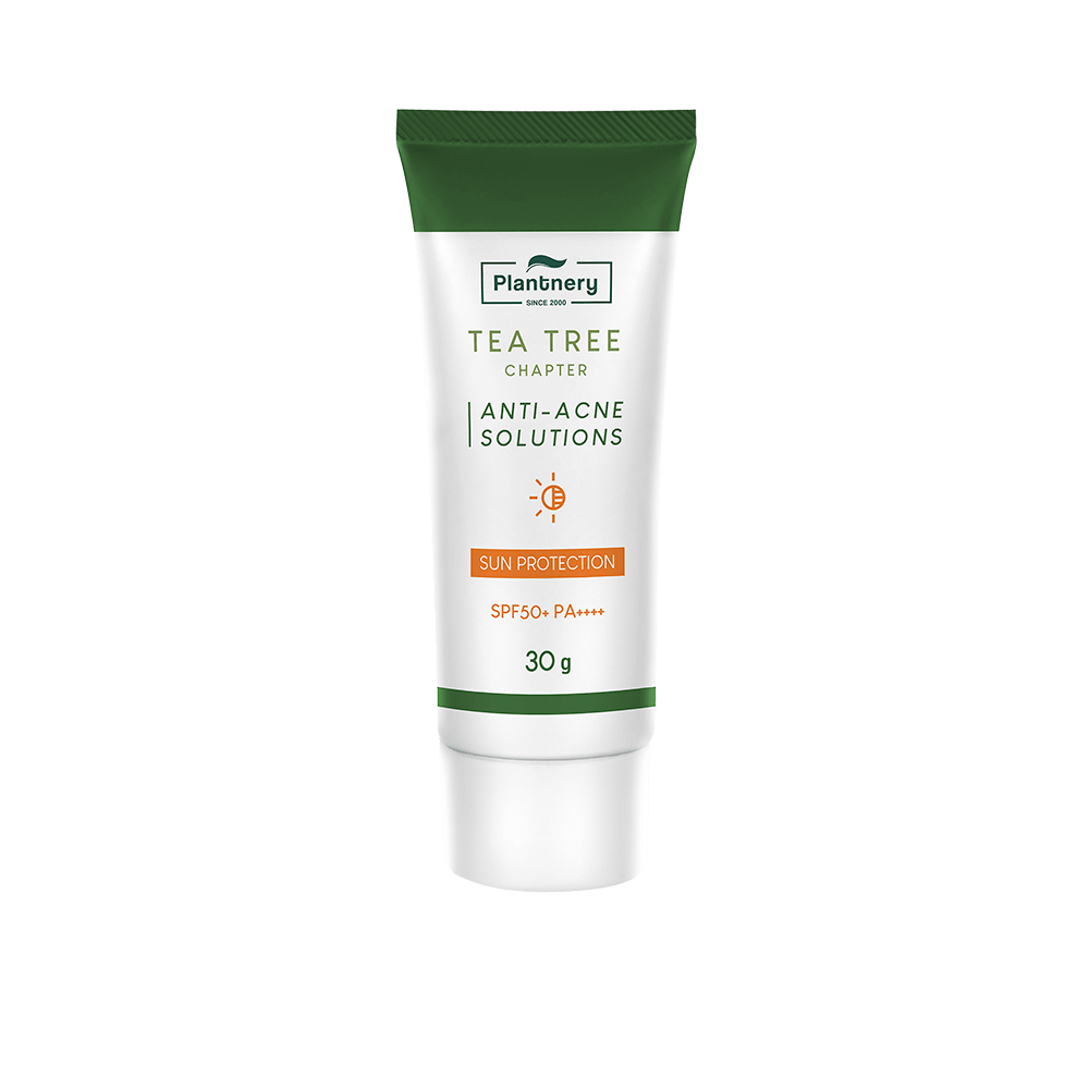 Plantnery Tea Tree Sunscreen Acne Oil Control SPF 50+ PA++++ 30 ml EN