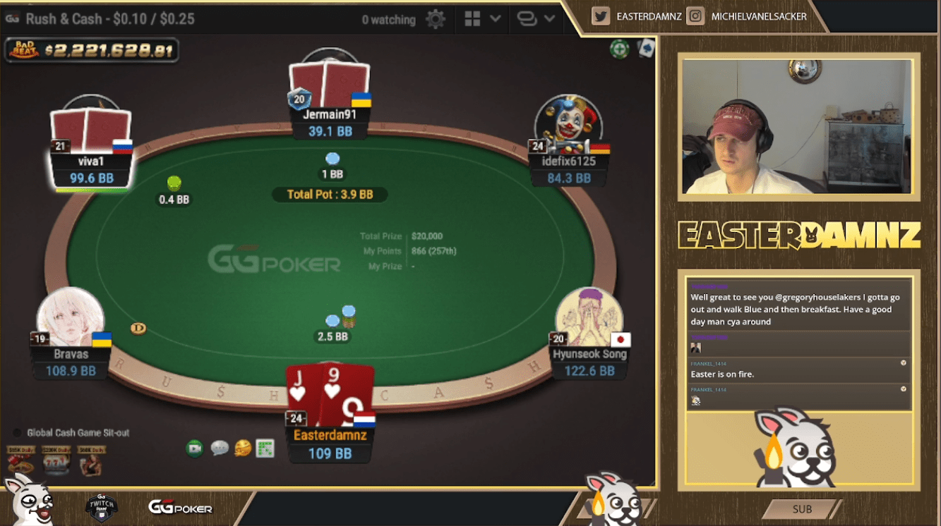 One of the most popular poker streamers is back on Twitch! PokerPro online poker live