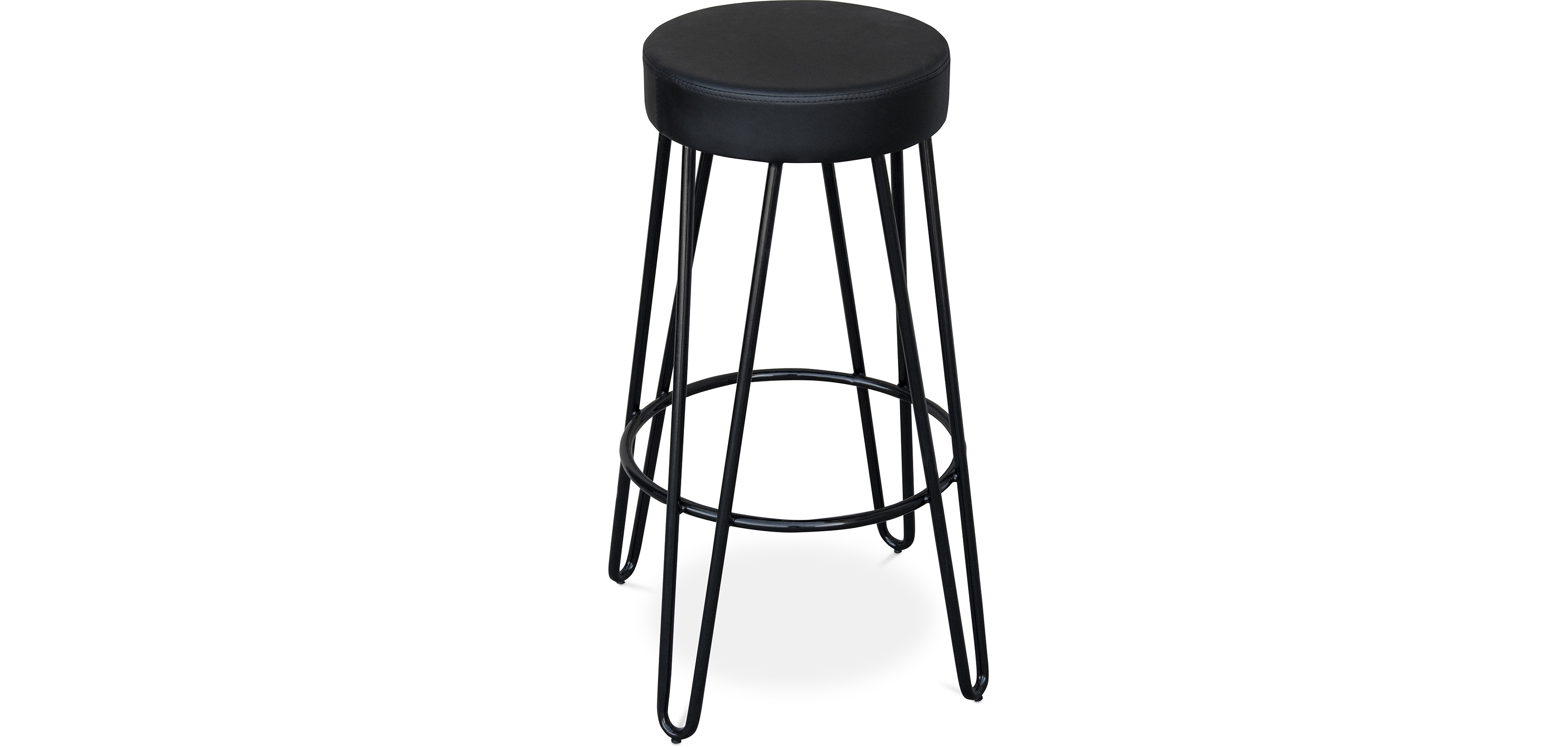 Barstol 80 Cm Buy Industrial Bar Stool 80 cm Elan Black 59572 in the Europe