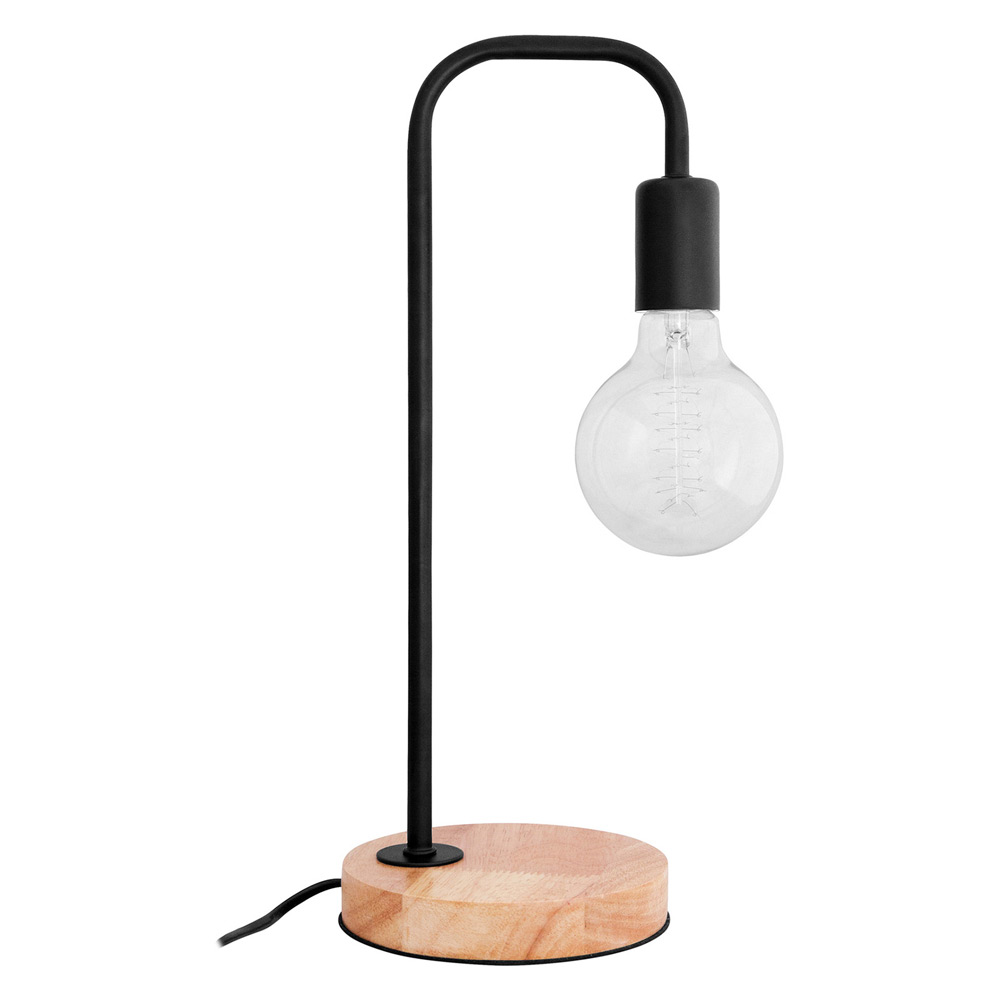 Buy Scandinavian style table lamp Black 58979 in the UK Privatefloor