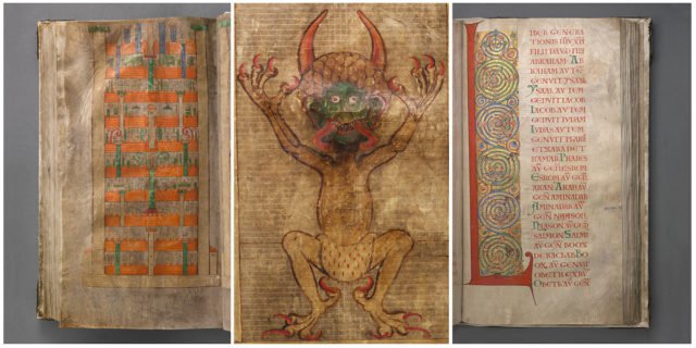 Codex Gigas a.k.a. “The Devil’s Bible” is the largest medieval