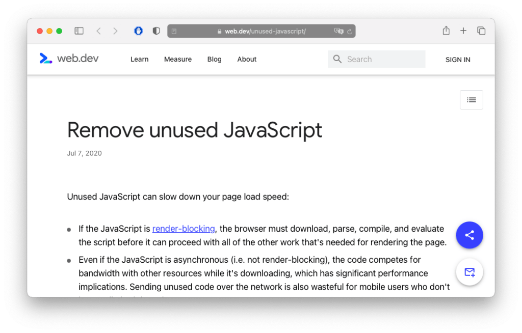 How to reduce unused JavaScript — RCruz 🚀 Super Fast sites
