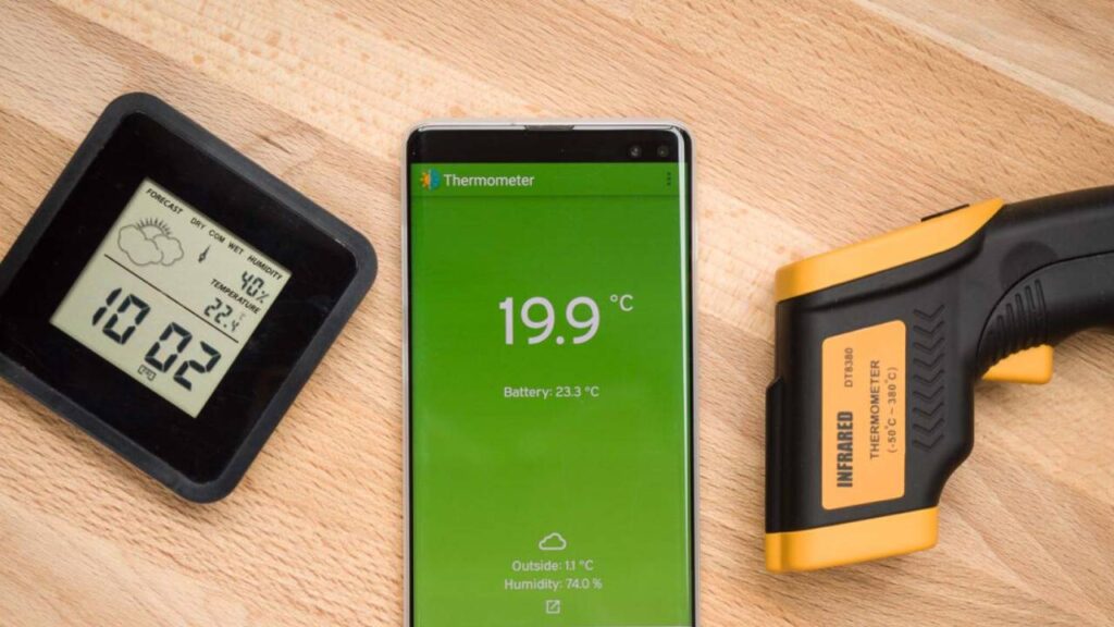 How to measure phone temperature? What is its tolerance level