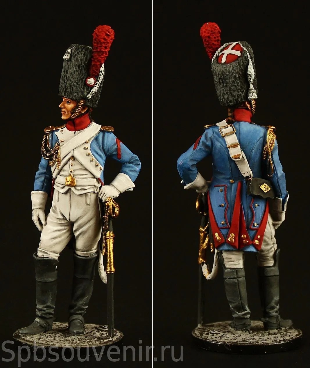 1970Now Toys & Hobbies Tin soldier France 180714 54 mm Grenadier