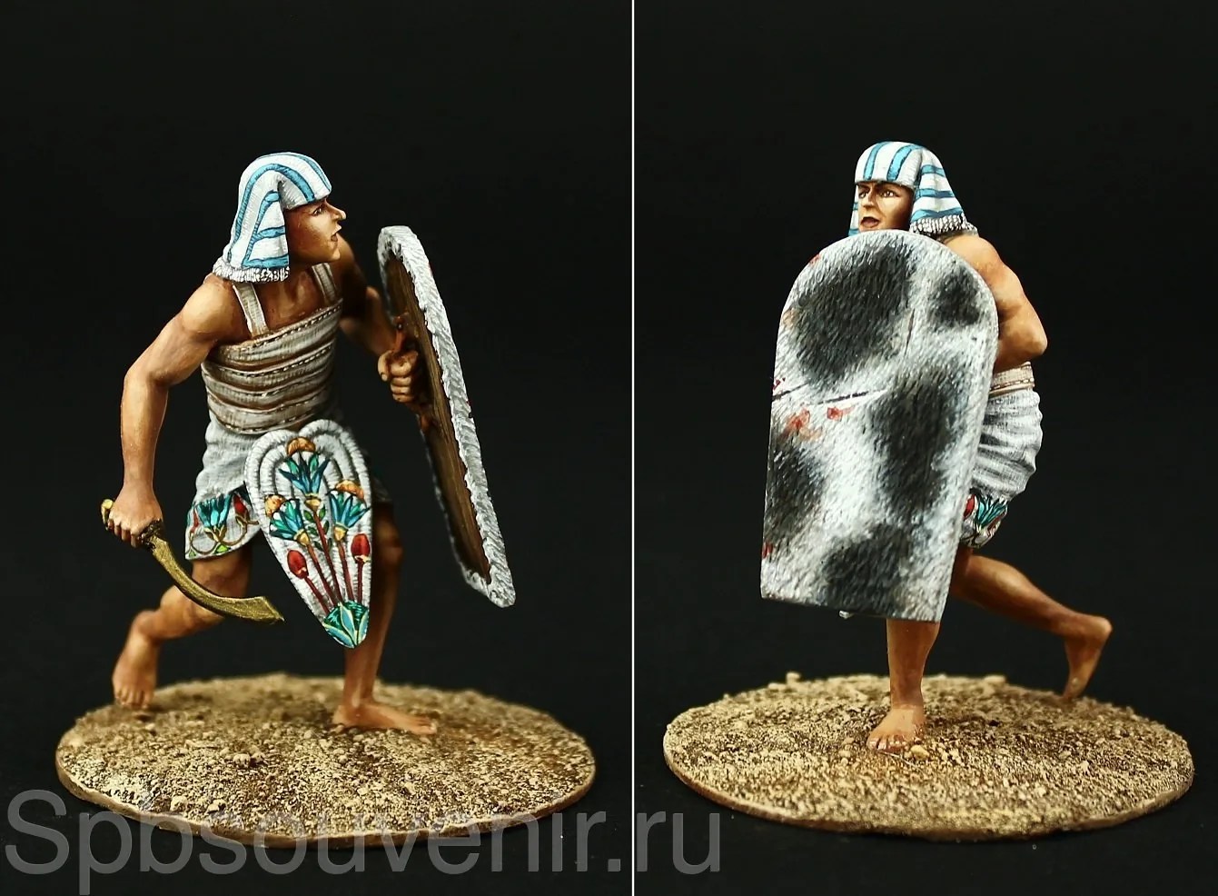 Ancient Egyptian Infantryman ANCIENT EGYPT ELITE (TOP) QUALITY TIN TOY