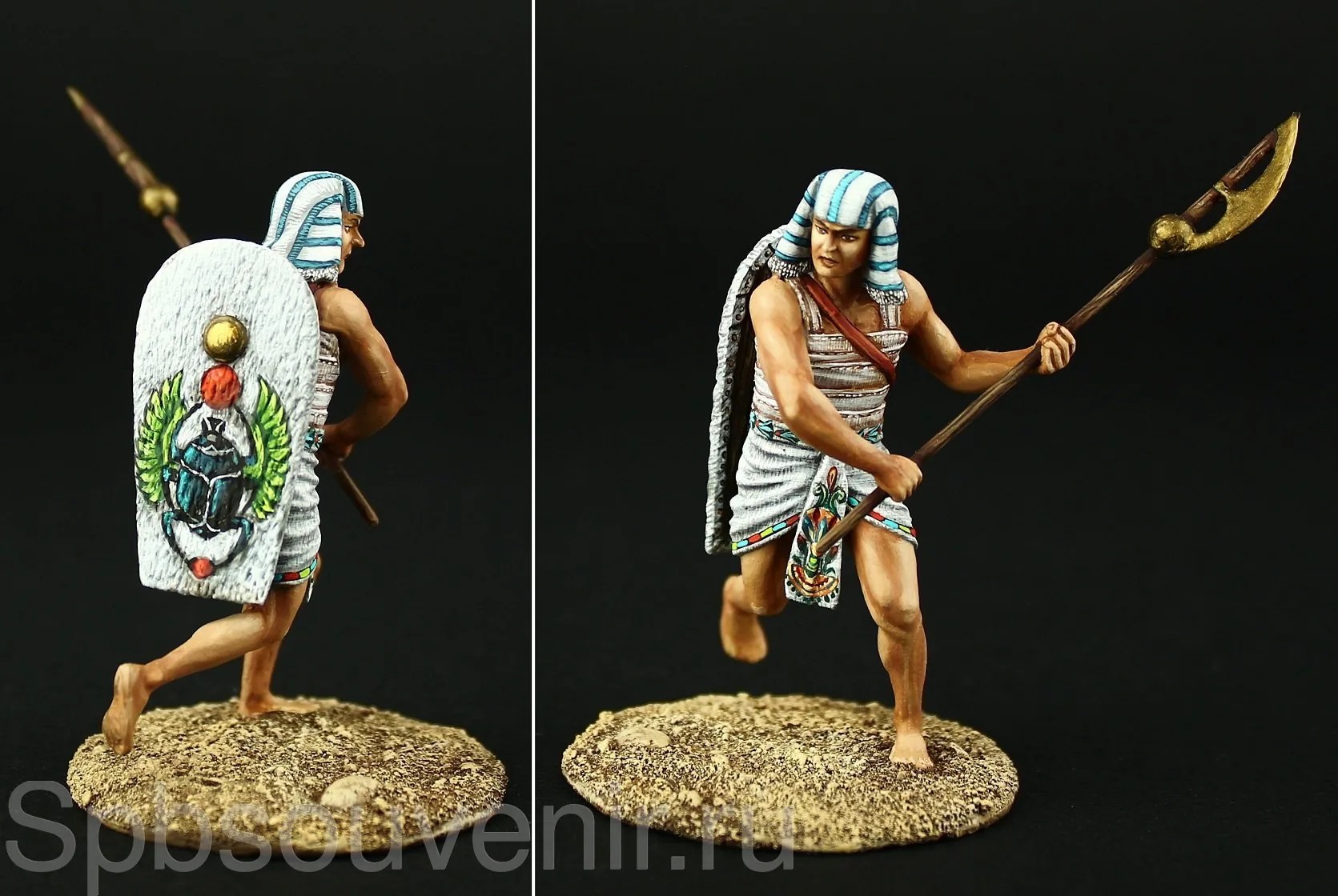 Ancient Egyptian Infantryman ANCIENT EGYPT ELITE (TOP) QUALITY TIN TOY
