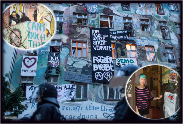 The street is named after the latvian capital riga. Rigaer Strasse Friedrichshain