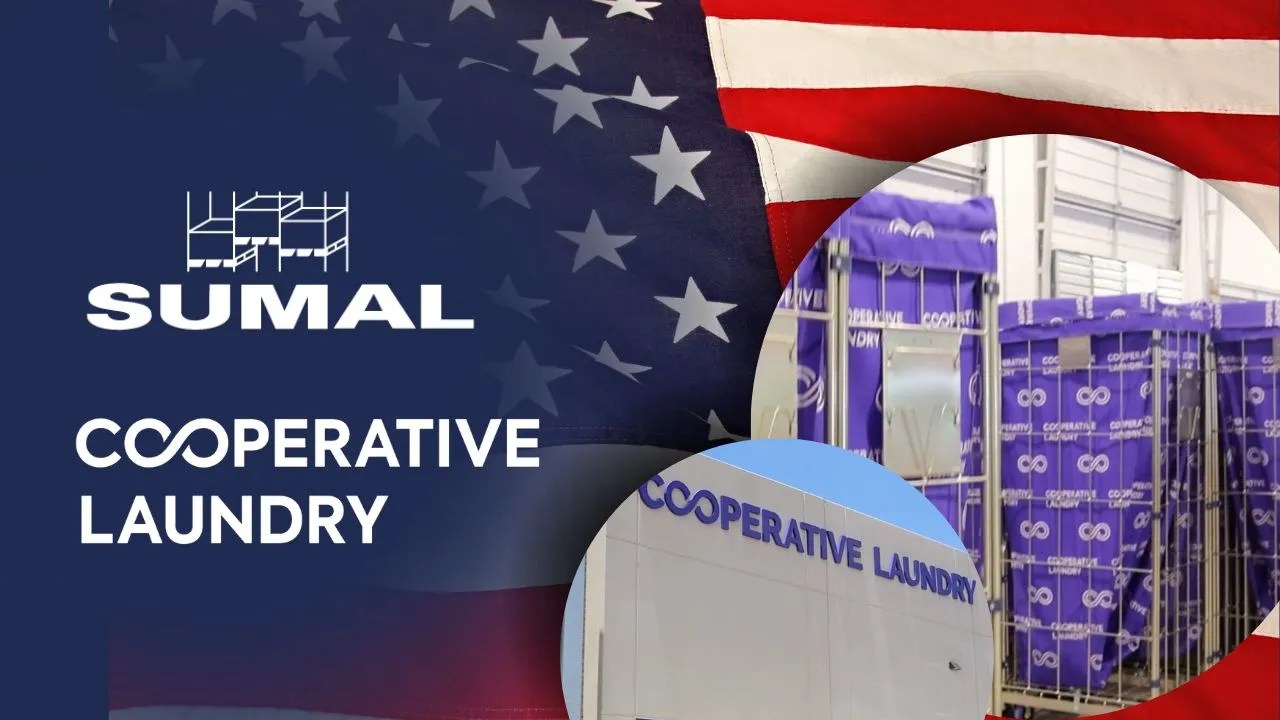 We visited the new facility of Cooperative Laundry SUMAL