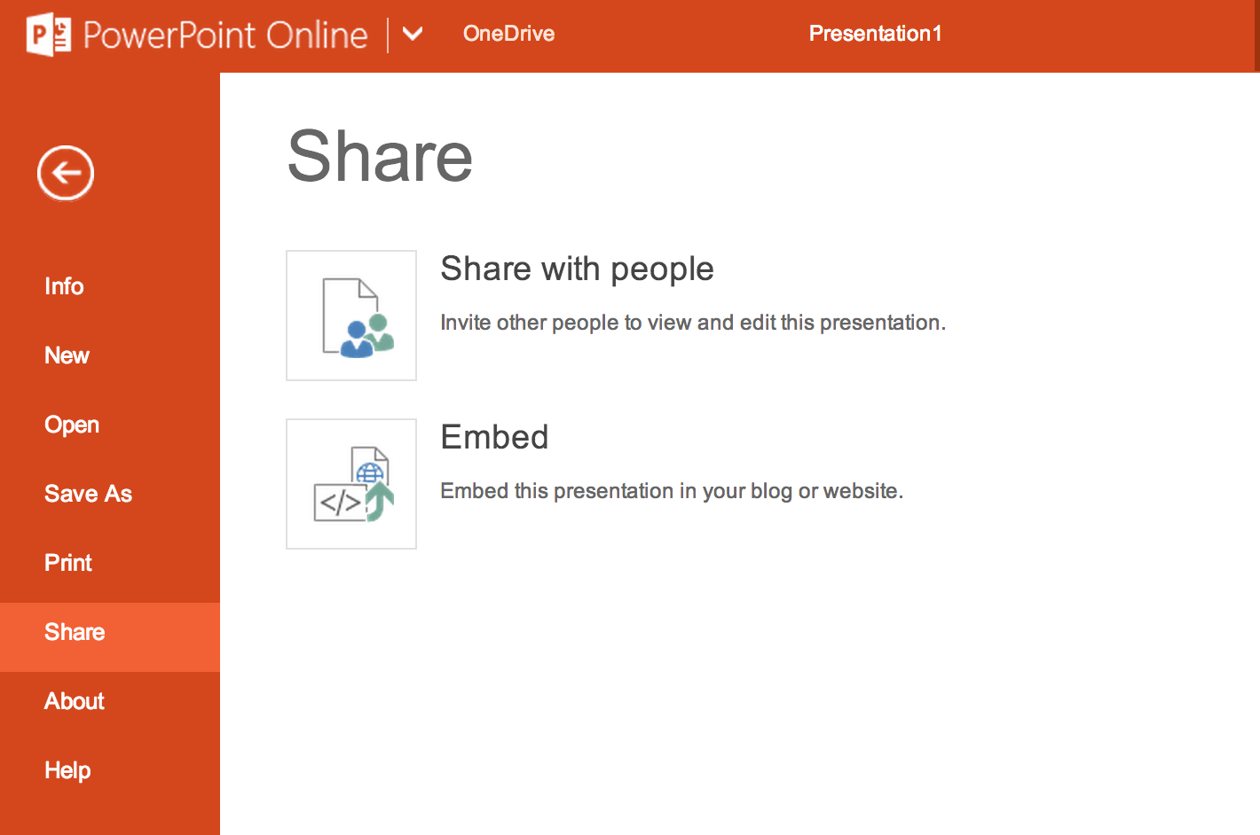 Microsoft OneDrive PowerPoint Web App Support WordPress