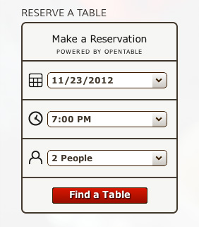 open-table