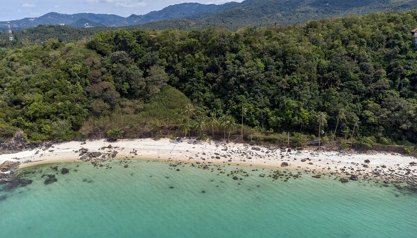 Unique 27 Rai oceanfront land for sale with 250 m beach frontage