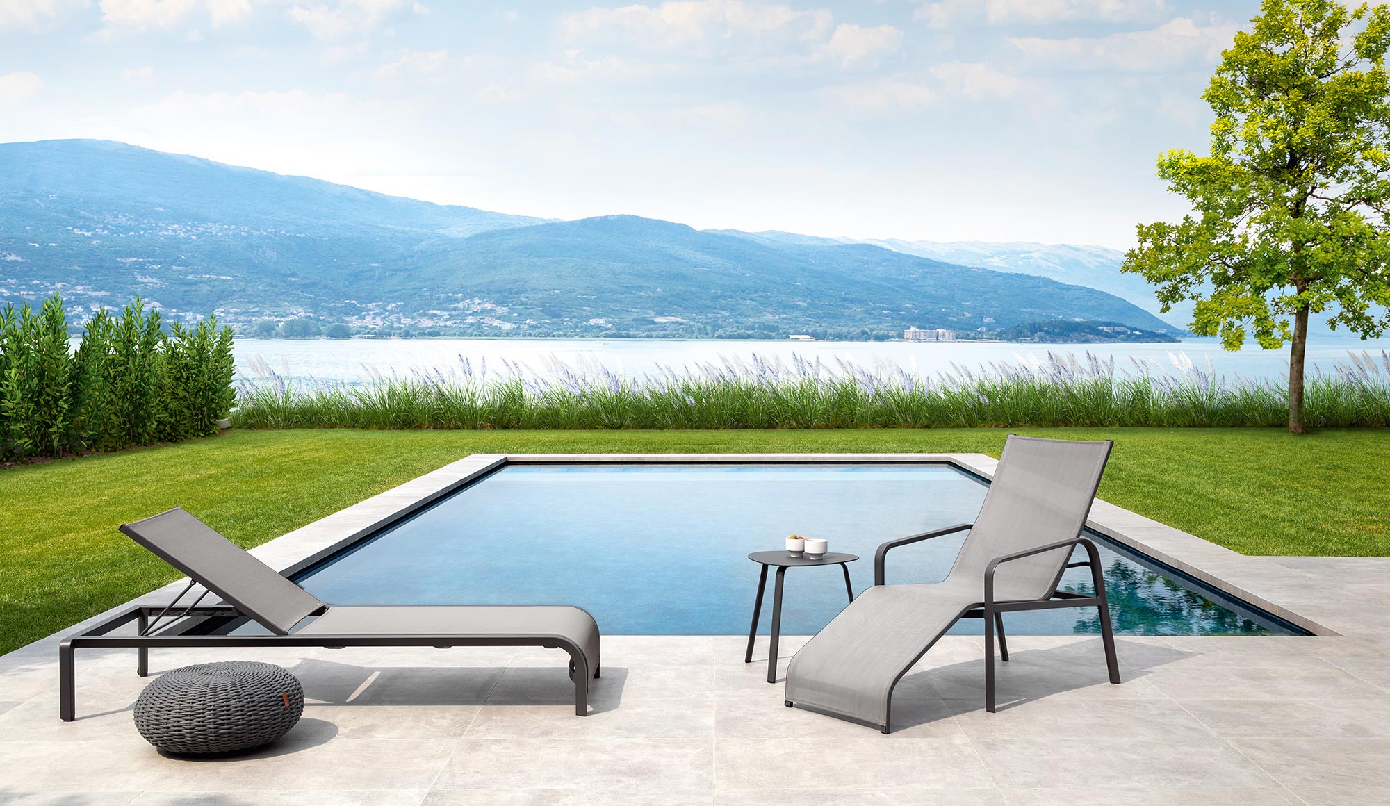 Milo D100 Coffee Table Italian garden furniture Talenti