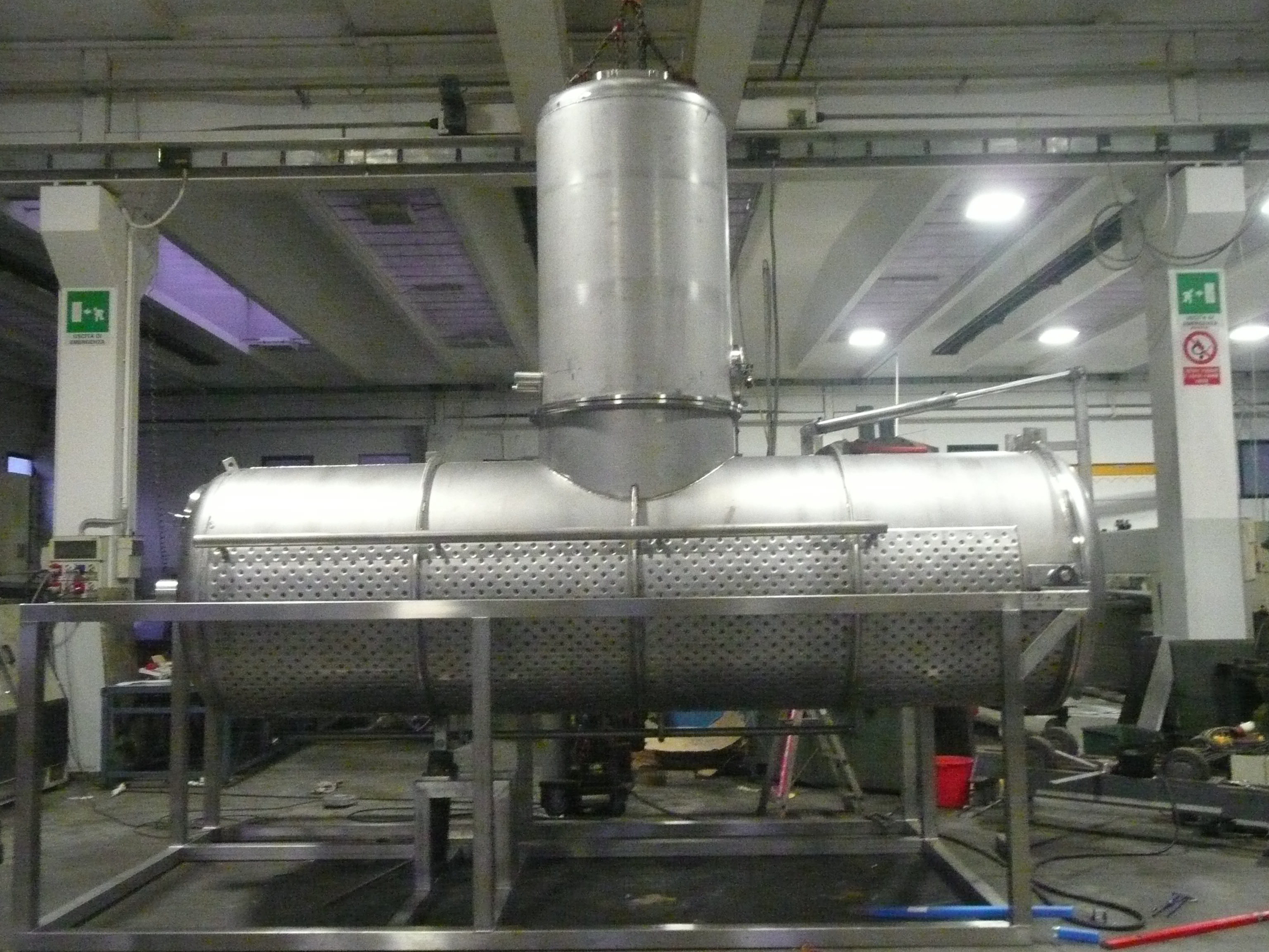 Dimple jacket heat exchangers immersion Coil