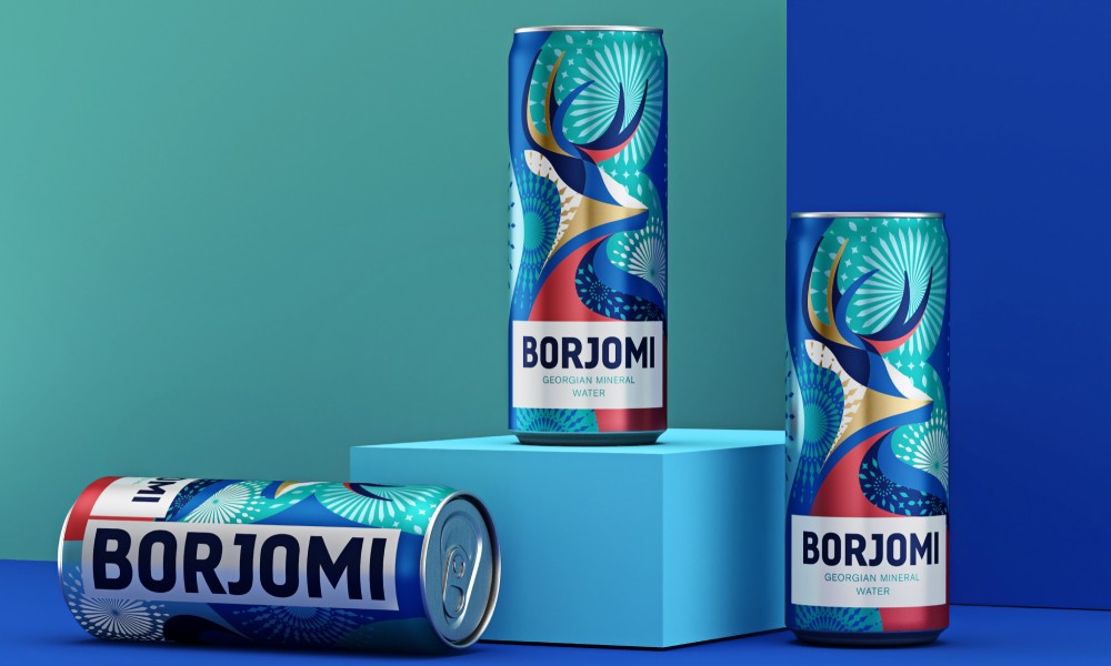 Brand history Borjomi mineral water. OUTLOOK