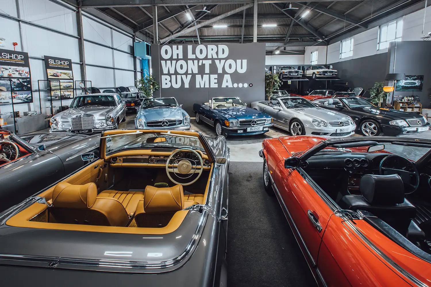 World leading classic MercedesBenz specialist, launches