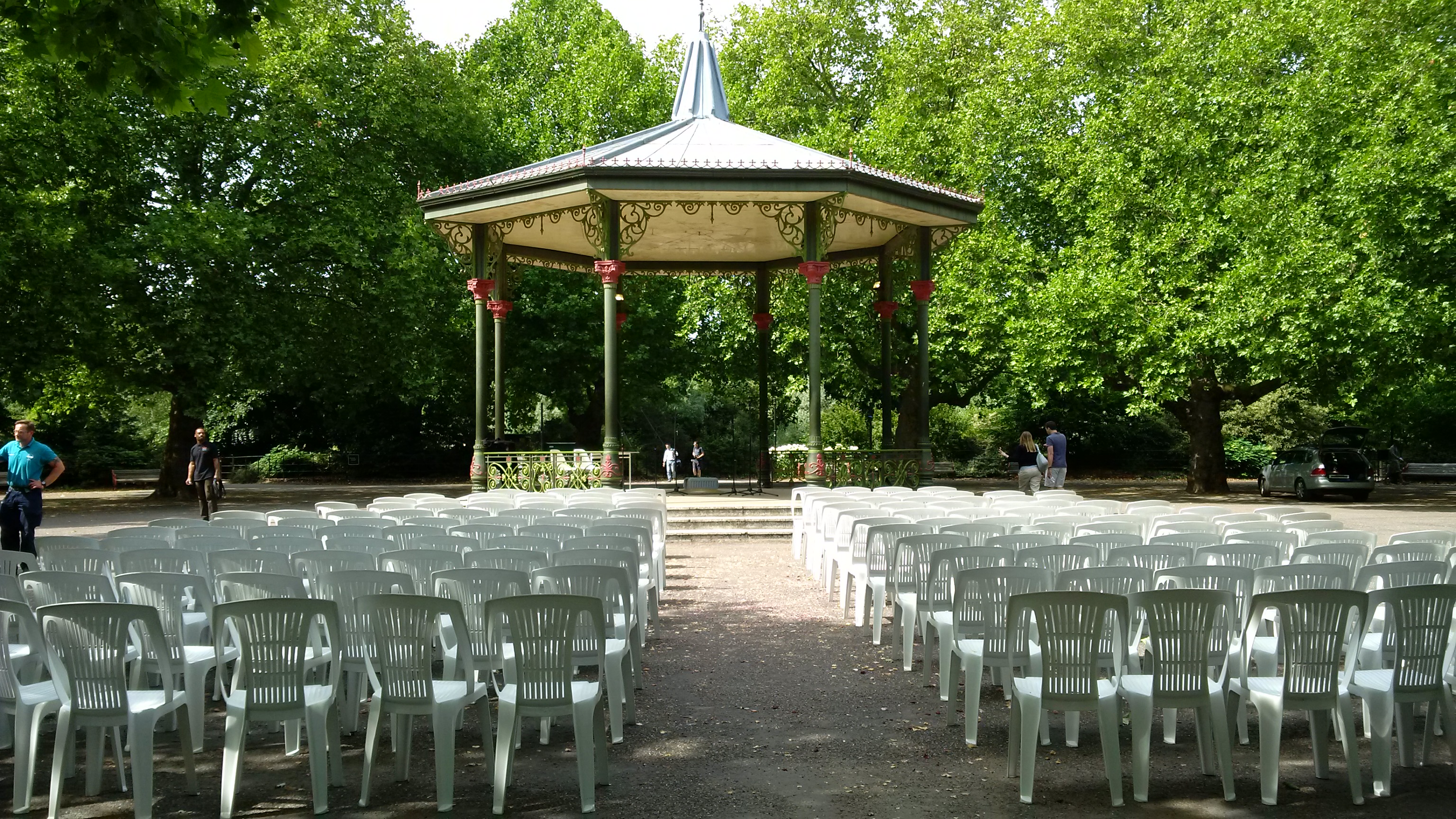 Bandstand in Battersea Park Enable Enable