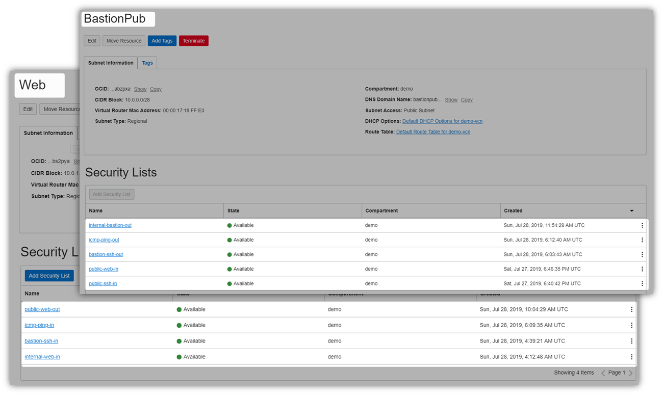 Bastion With Load Balanced Apache Instances on Oracle Cloud