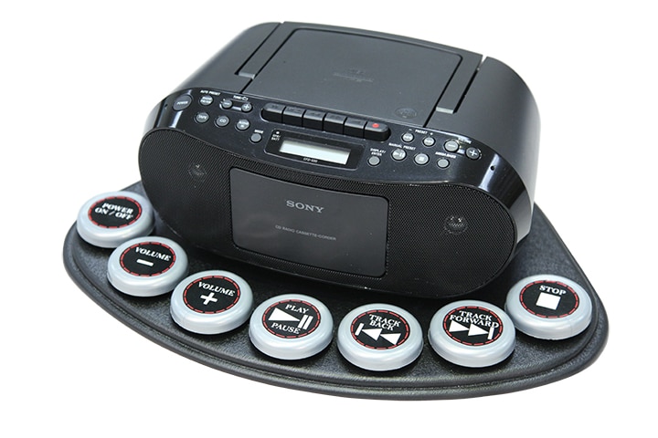 CD Boom Box Control Center Enabling Devices