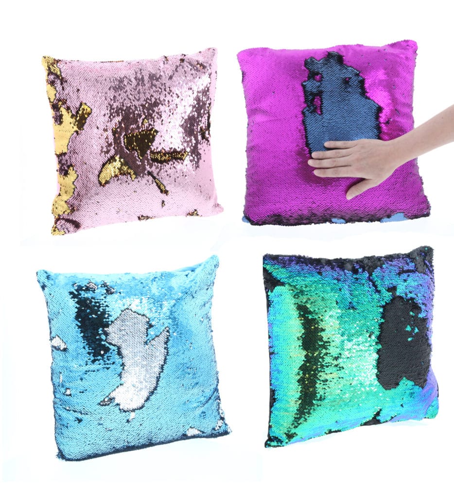 Sequined Sensory Pillows Enabling Devices