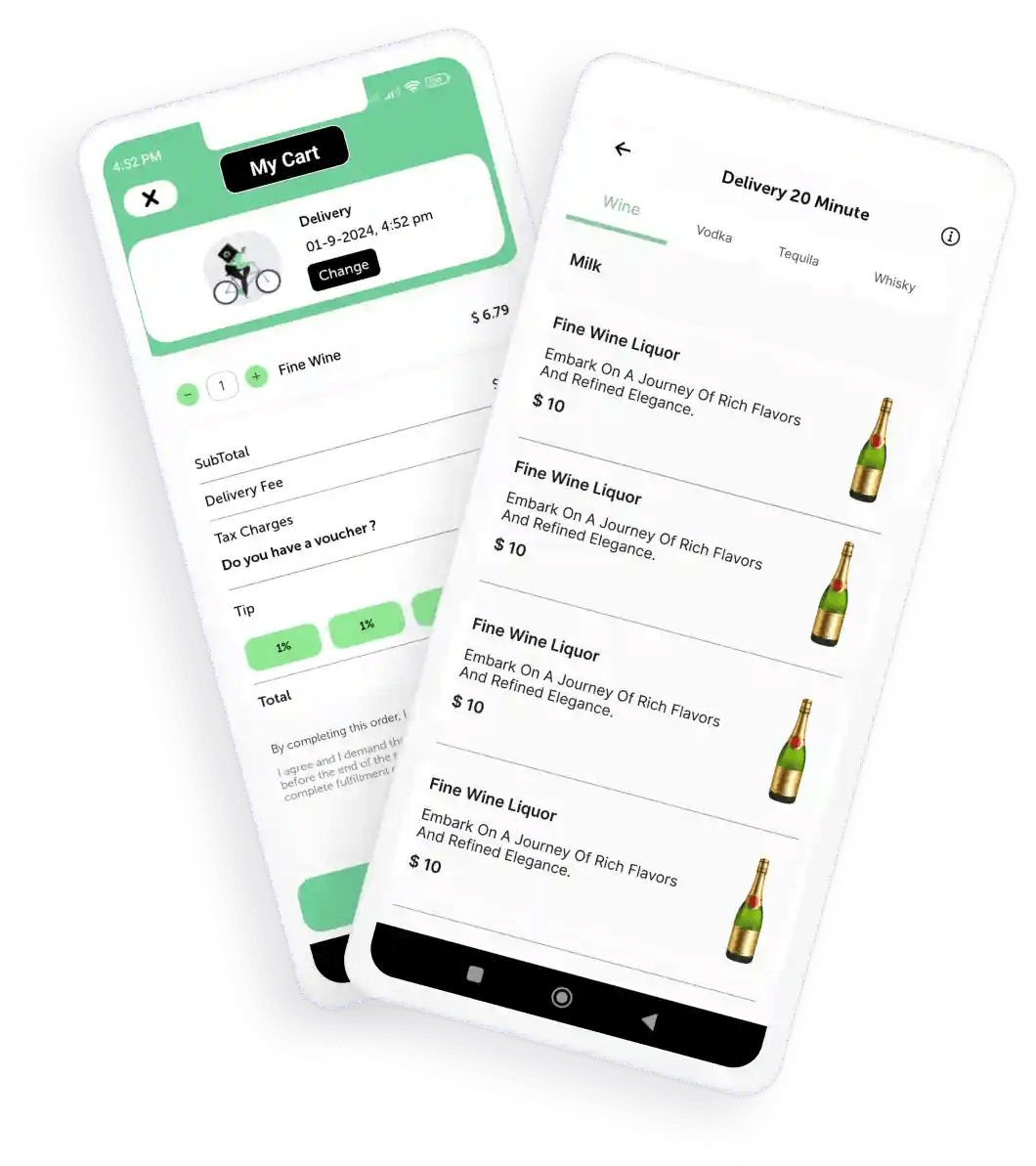 OnDemand White Label Liquor Delivery Solution Enatega