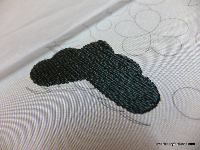 Enrolled in Japanese Embroidery Classes embroidery for ducks