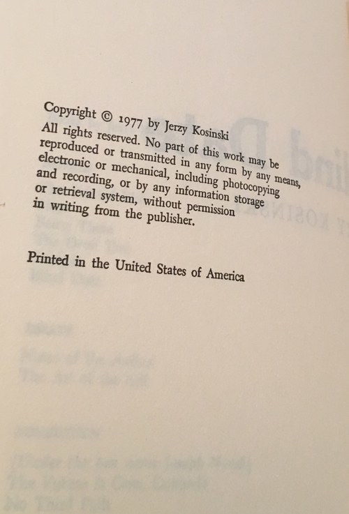 Blind Date Kosinski, Jerzy Encanto Books