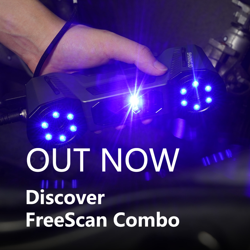The Multifunctional Metrology 3D Scanner FreeScan Combo SHINING 3D