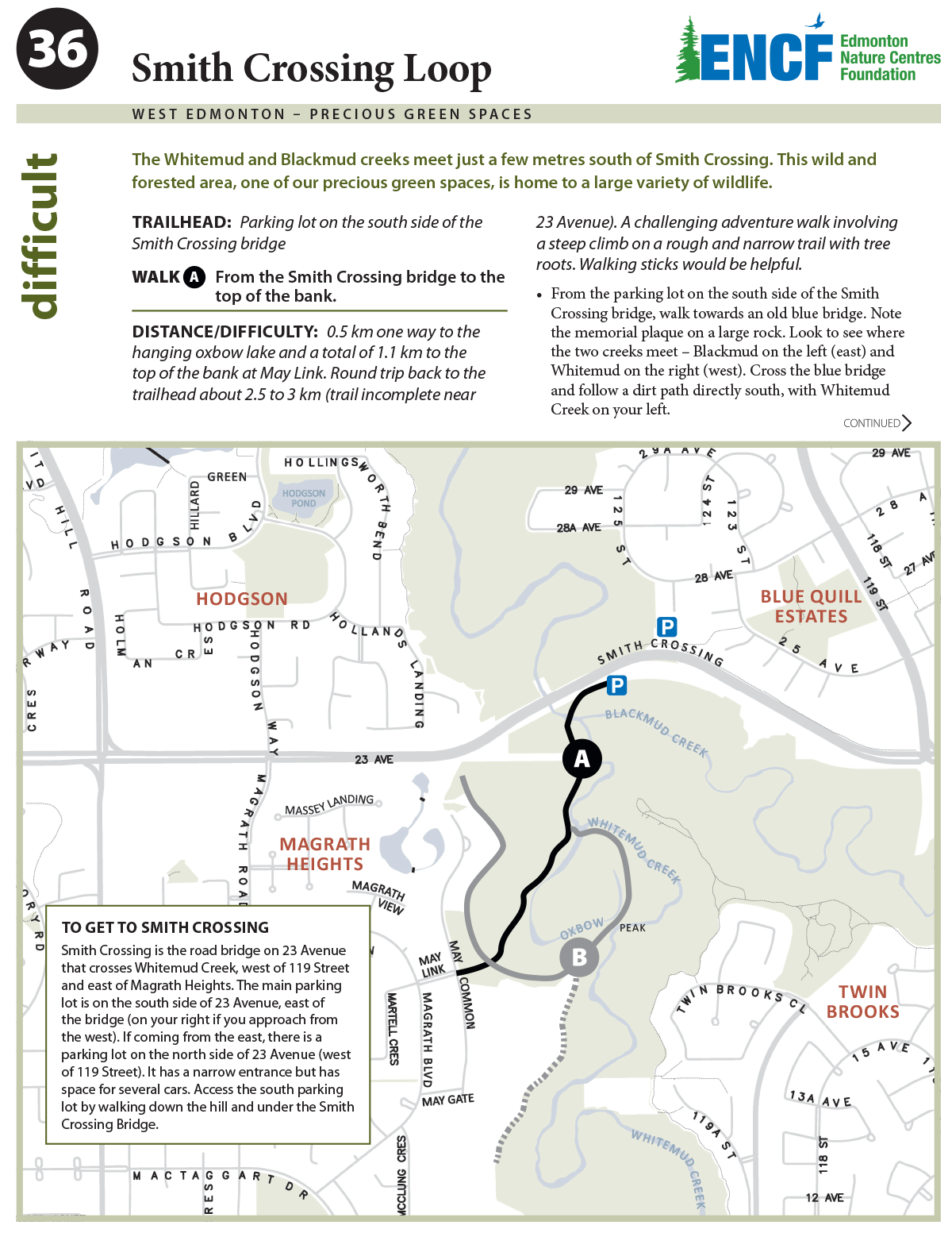 Smith Crossing Loop ENCF