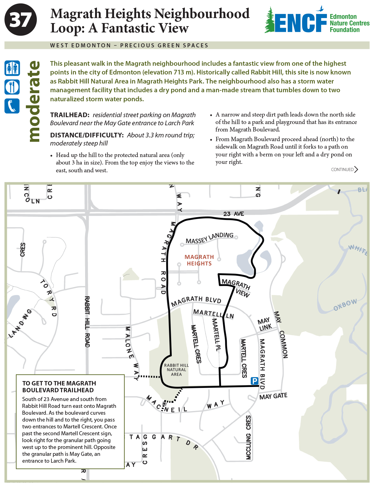 Magrath Heights Neighbourhood Loop ENCF