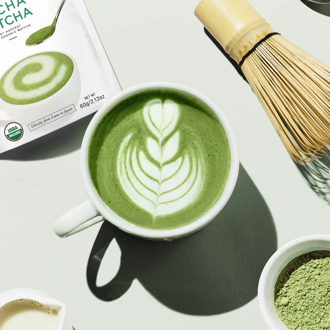 Best Matcha Powder for Lattes LatteGrade Encha Matcha Powder