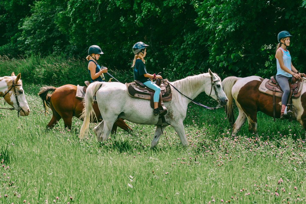 Summer Horse Camp Western Riding August 25, 2021 Enchanted