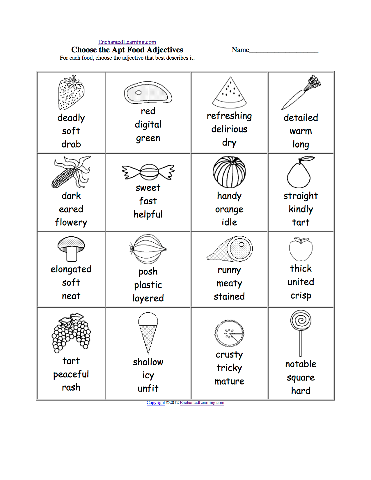 Adjective and A List of Adjectives