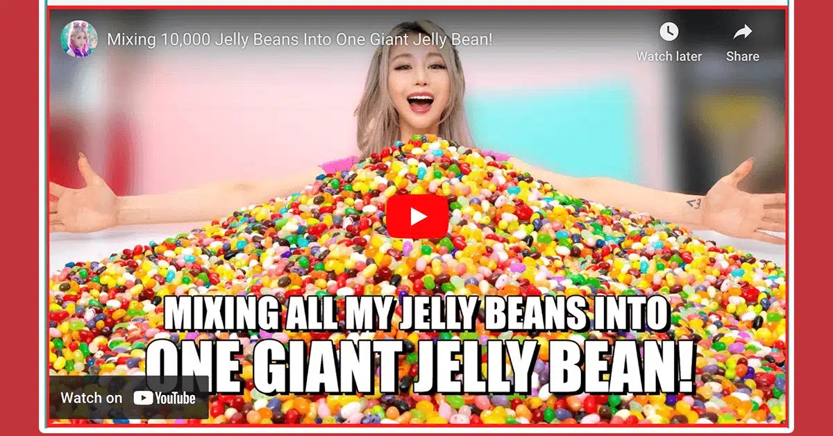 Jumping Into Jellybeans Prank • Enchanted Little World