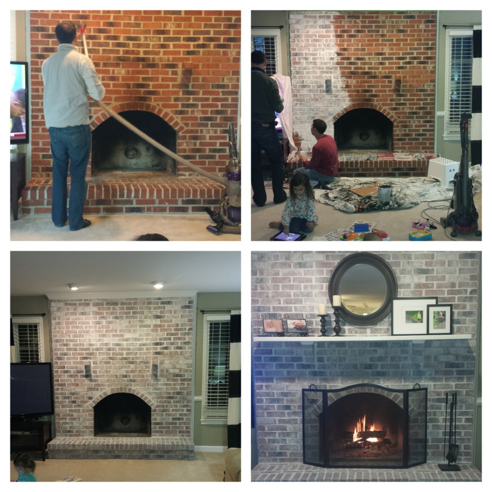 Which Is Better Stain Or Paint On Brick Fireplace Fireplace Guide by