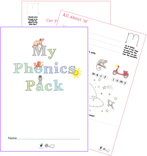 Phonics Pack “All about m” Enchanted Nanny