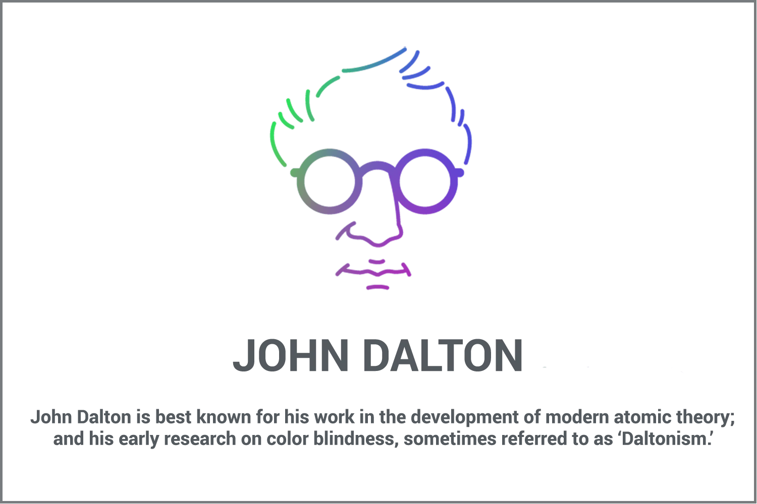 John Dalton Color Blindness John Dalton Facts EnChroma