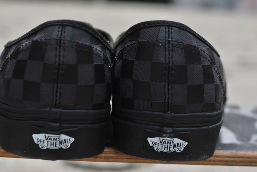 新品同様 バンズ オールドスクール チェック ブラック vans / バンズ 】 ブラックチェック柄の オーセンティック