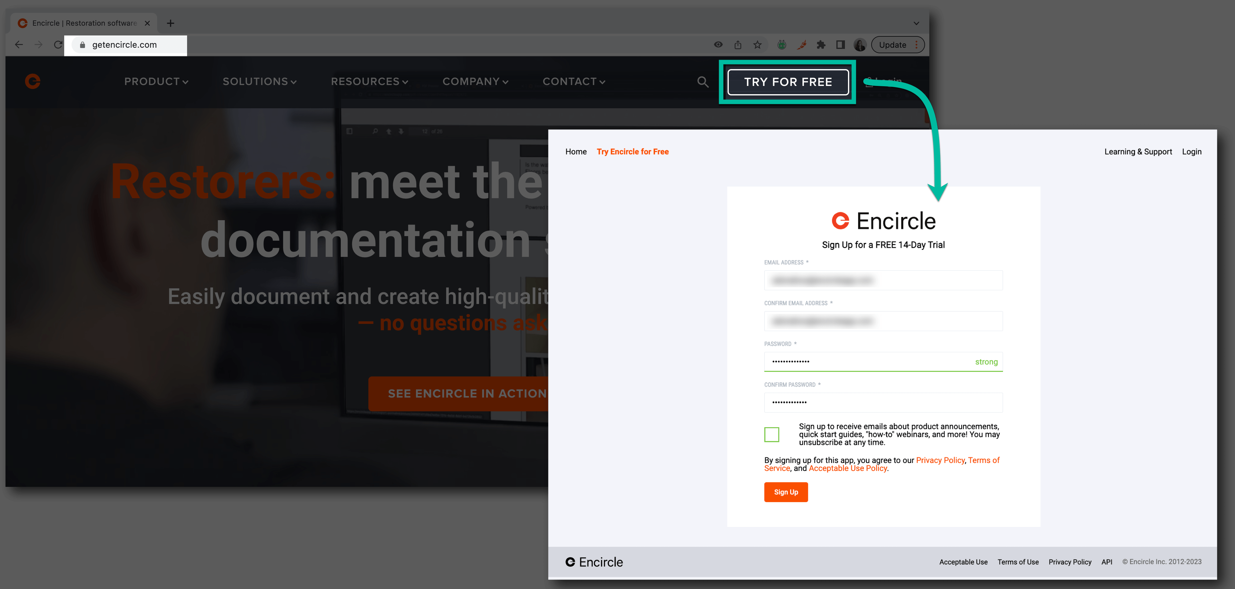 Creating An Encircle Account Encircle
