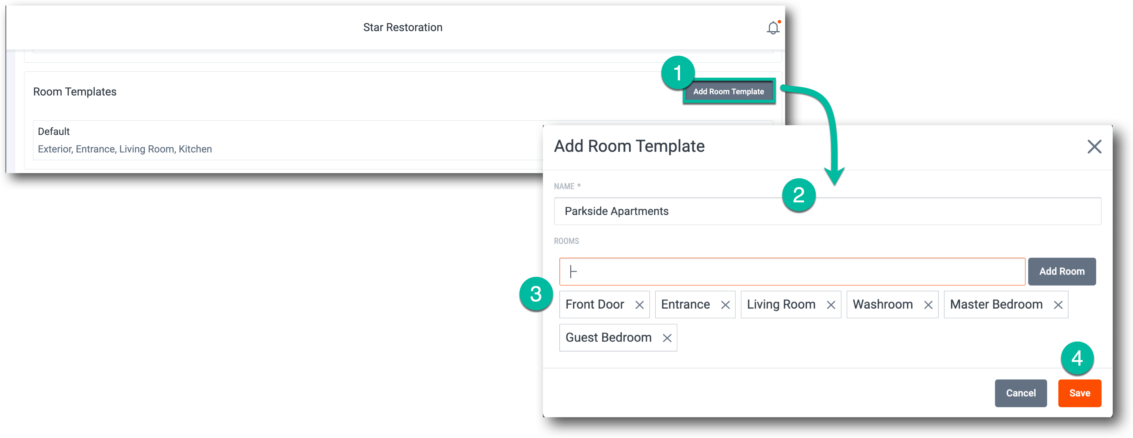 Setting Up Room Templates Encircle