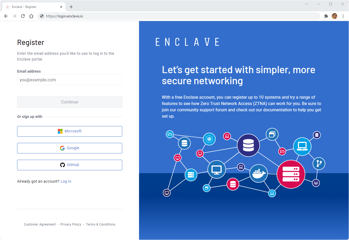 Support for Single SignOn Enclave