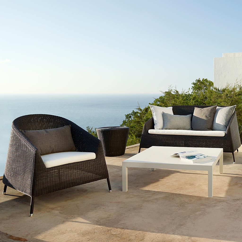 KINGSTON AllWeather WICKER LOUNGE Furniture By Caneline.